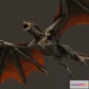 1527438 - PBR Game 3D Models - Drogon Game Of Thrones 2019 3D Max