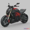 1527450 - PBR Game 3D Models - Ducati Diavel 3D Max