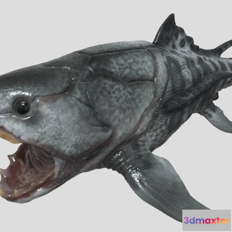 1527454 - PBR Game 3D Models - Dunkleosteus Sculptor101 3D Max