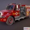 1527456 - PBR Game 3D Models - Durastar Firetruck 3D Max