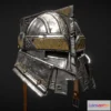 1527464 - PBR Game 3D Models - Dwarf Helmet 3D Max