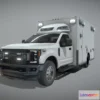 1527598 - PBR Game 3D Models - F 350 Full Cab 2023 3D Max