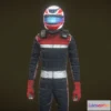 1527610 - PBR Game 3D Models - F1 Driver Rigged 3D Max