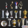1527628 - PBR Game 3D Models - F1 Trophies 3D 3D Max