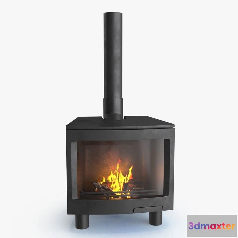 1527754 - PBR Game 3D Models - Fireplace v5 3D Max