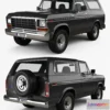 1527800 - PBR Game 3D Models - Ford Bronco 1978 3D Max