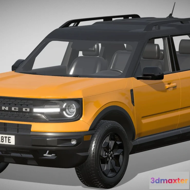 1527804 - PBR Game 3D Models - Ford Bronco Sport 3D Max