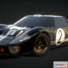 1527818 - PBR Game 3D Models - Ford Gt40 Mk Ii 3D Max
