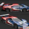 1527820 - PBR Game 3D Models - Ford GTLM 3D Max