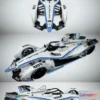 1527834 - PBR Game 3D Models - Formula E Gen2 Race Bolid 3D Max