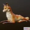 1527844 - PBR Game 3D Models - Fox Animations 3D Max