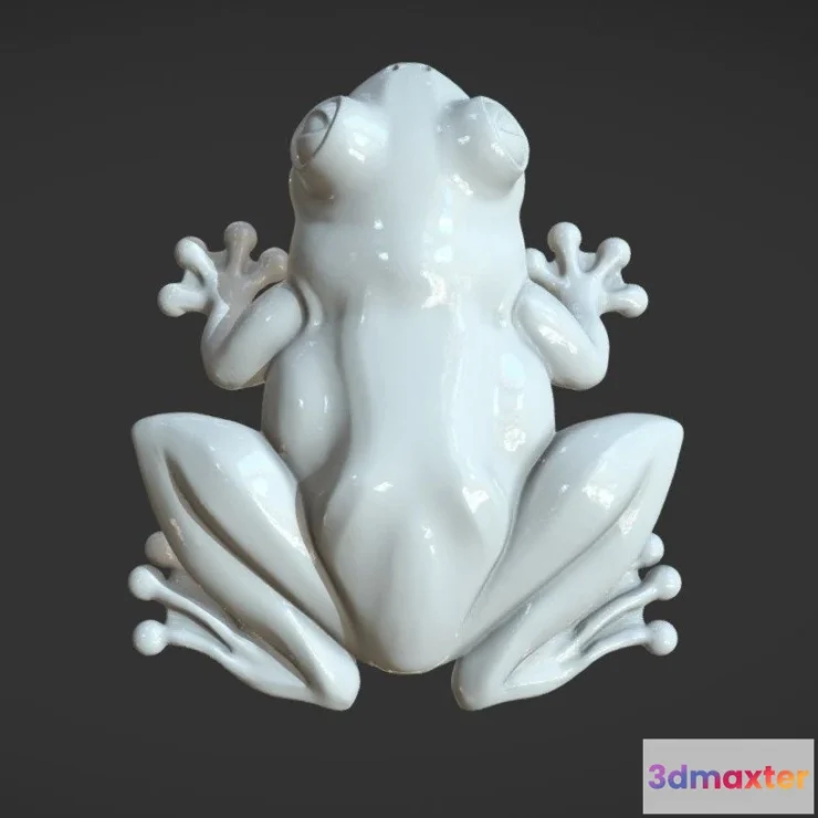 1527866 - PBR Game 3D Models - Frog 3D Max