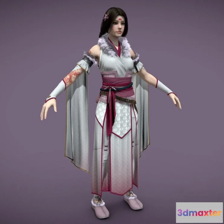 1527890 - PBR Game 3D Models - G2 Emei Sect Model 3D Max