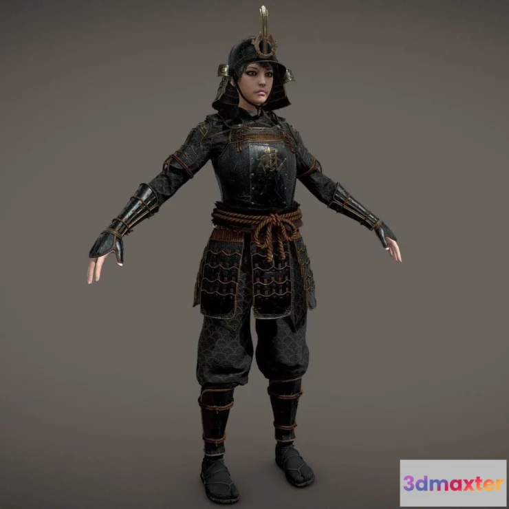 1527902 - PBR Game 3D Models - G2 Katanami A Model 3D Max