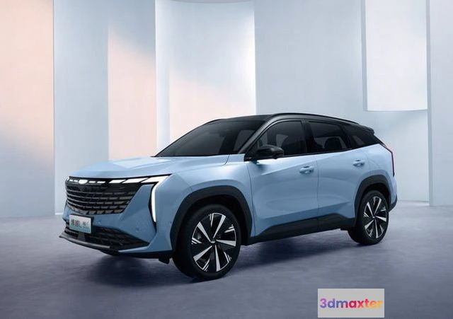 1527948 - PBR Game 3D Models - Geely Boyue L 3D Max