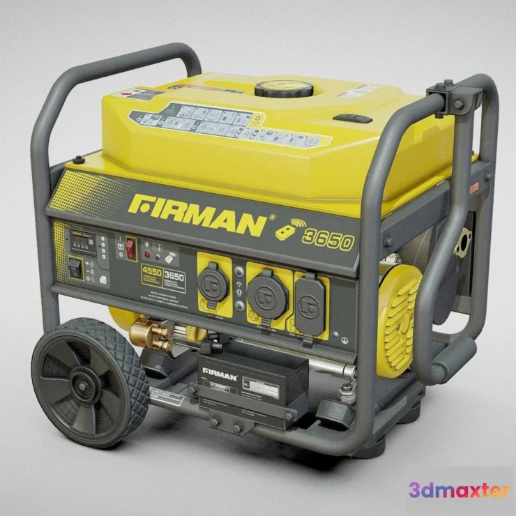 1527950 - PBR Game 3D Models - Generator Firman 3650 3D Max
