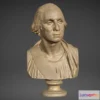 1527964 - PBR Game 3D Models - George Washington 3D Max
