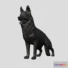 1527968 - PBR Game 3D Models - German Shepherd Dog 3D Max