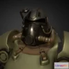 1527982 - PBR Game 3D Models - Power Armor From Fallout. Model T51 3D Max
