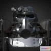 1527984 - PBR Game 3D Models - Power Armor From Fallout. Model T60 3D Max
