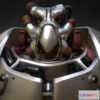 1527986 - PBR Game 3D Models - Power Armor From Fallout. Model X 01 3D Max