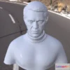 1528008 - PBR Game 3D Models - Printable Steve Mc Queen Bust V3 3D Max