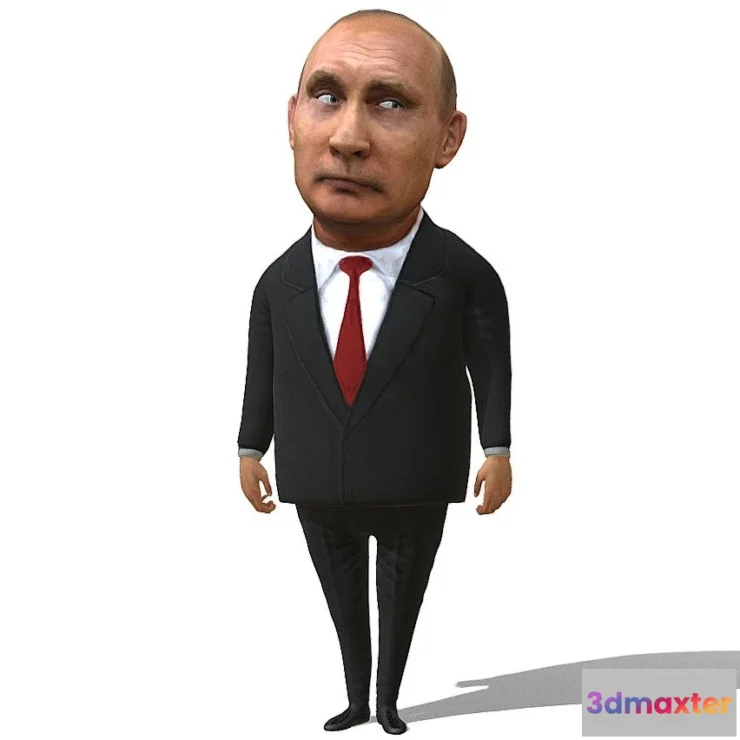 1528018 - PBR Game 3D Models - Putin 3D Max