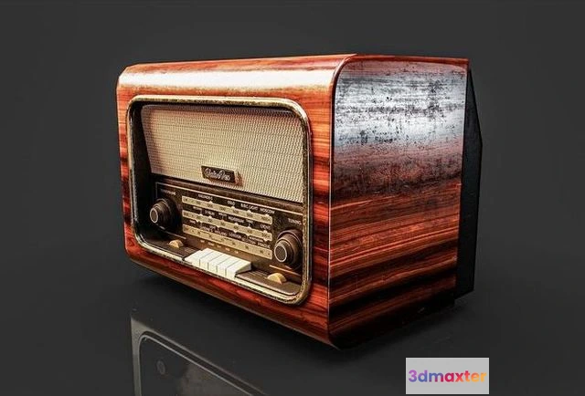 1528040 - PBR Game 3D Models - Radio Valve 3D Max