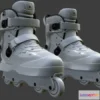 1528100 - PBR Game 3D Models - Roller Skate 3D Max