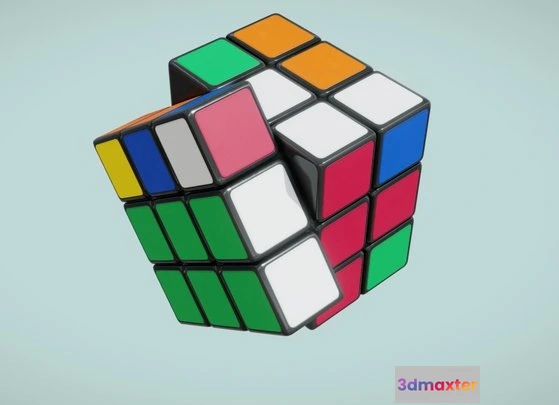 1528118 - PBR Game 3D Models - Rubik’s Cube Speed Solving 3D Max