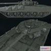 1528120 - PBR Game 3D Models - Russian Military Vehicles T90 3D Max