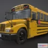 1528140 - PBR Game 3D Models - School Bus   Low Poly 3D Max