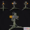 1528154 - PBR Game 3D Models - Sci-fi Anti Tank Gun 3D Max