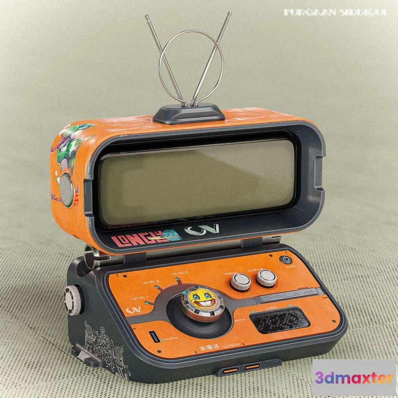 1528174 - PBR Game 3D Models - Sci-fi Controller PC V28 3D Max