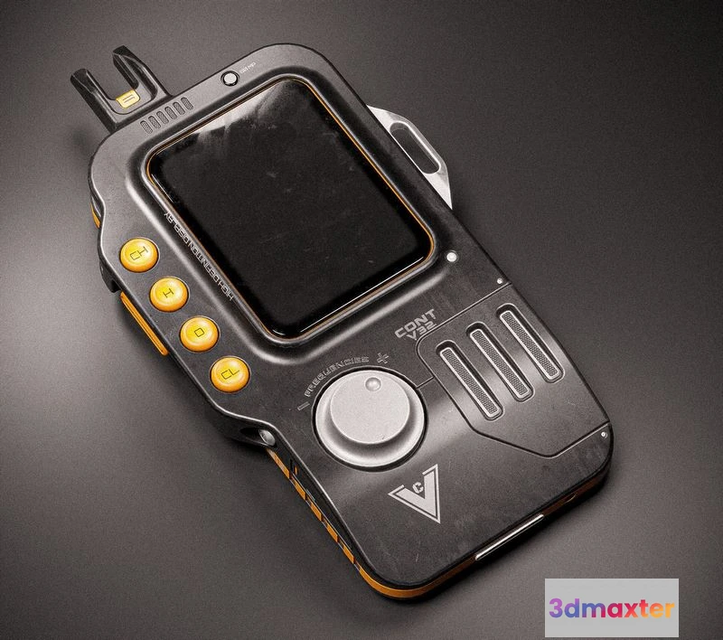 1528192 - PBR Game 3D Models - Sci-fi Controller V32 3D Max