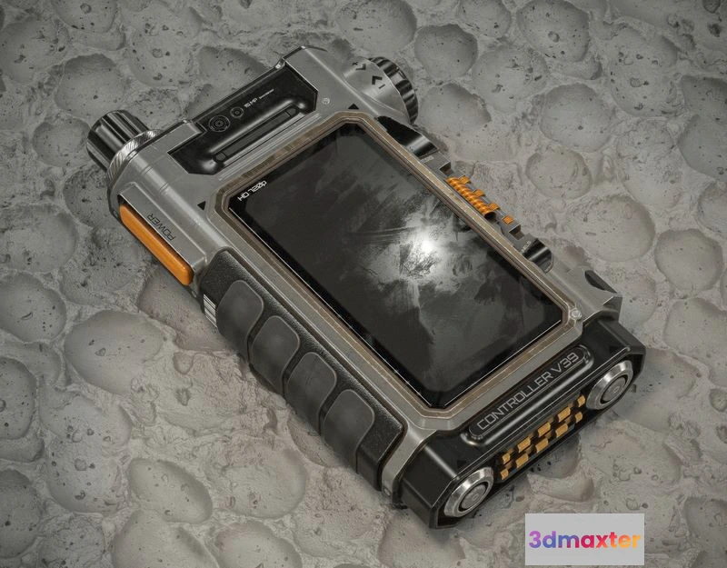1528202 - PBR Game 3D Models - Sci-fi Controller V39 3D Max