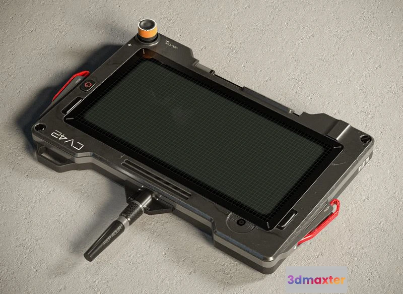 1528206 - PBR Game 3D Models - Sci-fi Controller V42 3D Max