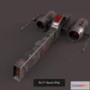 1528252 - PBR Game 3D Models - Sci-Fi Space Ship Pack 3D Max