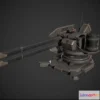 1528258 - PBR Game 3D Models - Sci-Fi Turret 3D Max
