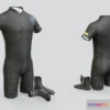 1528266 - PBR Game 3D Models - Scuba Suit 3D Max