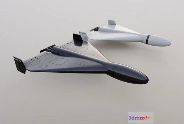1528284 - PBR Game 3D Models - Shahed-136 kamikaze drone 3D Max