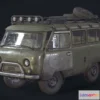 1528350 - PBR Game 3D Models - Soviet Vehicle Bukhanka 3D Max