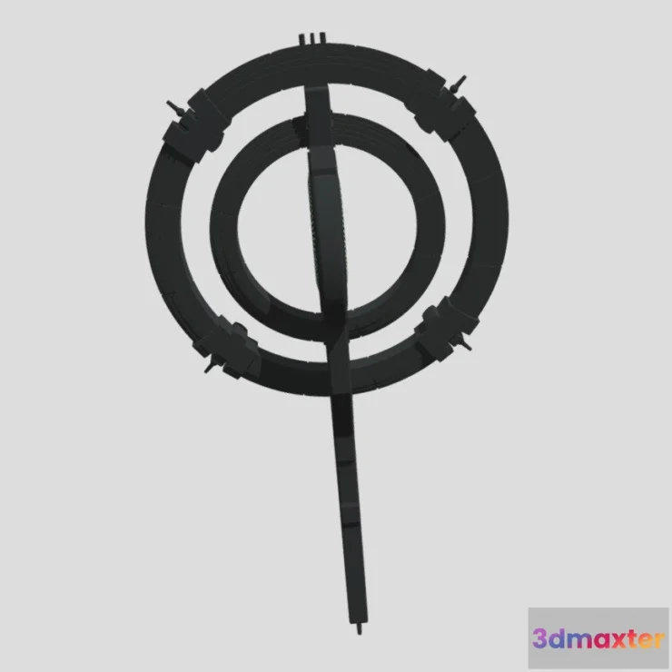 1528356 - PBR Game 3D Models - Spaceship 3D Max