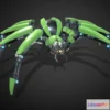 1528362 - PBR Game 3D Models - Spider Robot Pack 3D Max