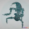 1528384 - PBR Game 3D Models - Star Wars Droideka Destroyer Droid 3D Max