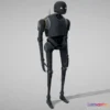 1528400 - PBR Game 3D Models - Starwars K2so Droid 3D Max