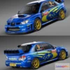 1528446 - PBR Game 3D Models - Subaru Impreza STi WRC 2006 3D Max