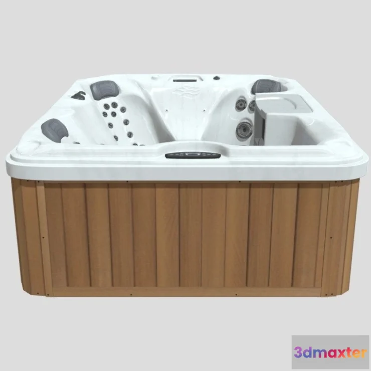 1528458 - PBR Game 3D Models - Sundance Spas Montclair 3D Max