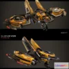 1528476 - PBR Game 3D Models - Surveyor Drone Type-S 3D Max