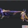 1528538 - PBR Game 3D Models - The Queen dragon 3D Max